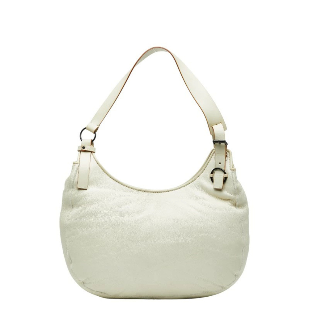 Gucci Hobo Bag Ivory White Leather